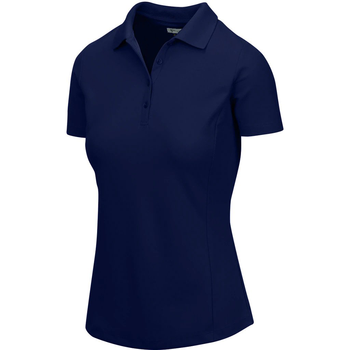 Greg Norman Ladies Short Sleeve Play Dry Protek Micro Pique Polo Shirt - Navy - main image