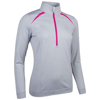 Sunderland Ladies Arosa Golf Midlayer - Silver/Magenta - main image