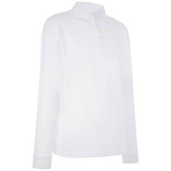 ProQuip Long Sleeve Performance Golf Polo Shirt - White - main image