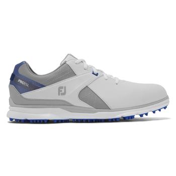 FootJoy Mens Pro SL Golf Shoes - White/Grey/Blue - main image