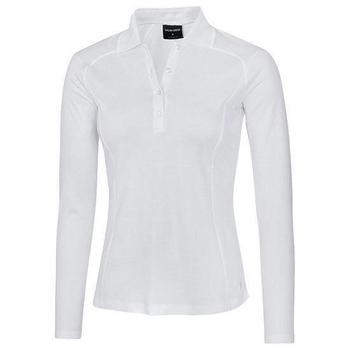 Galvin Green Misha Long Sleeve Golf Polo Shirt - White - main image