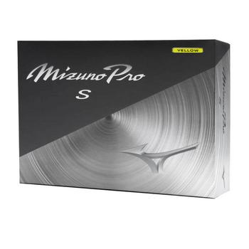 Mizuno Pro S Golf Balls - Yellow - main image