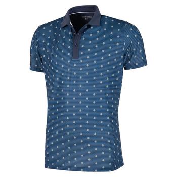 Galvin Green Monty Ventil8 Golf Polo Shirt - Navy - main image