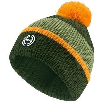Ping Bassett SensorWarm Knit Bobble Hat - Olive Multi - main image