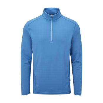 Ping Edwin Half Zip Golf Midlayer Sweater 2023 - Danube Blue - main image