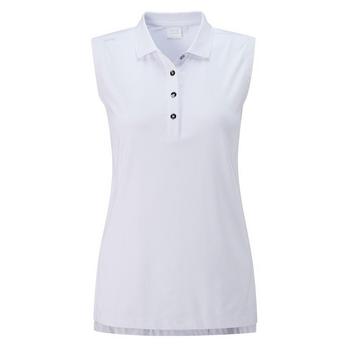 Ping Ladies Solene Sleeveless Golf Polo - White - main image