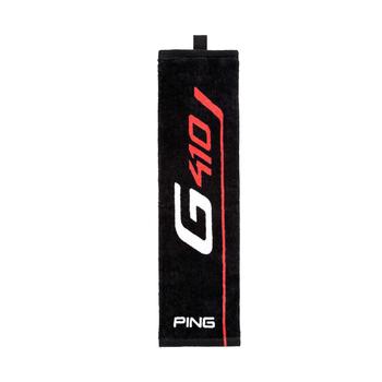 Ping G410 Tri-Fold Towel - Black Red