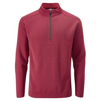 Ping Ramsey Mid Layer Golf Sweater - Rich Red