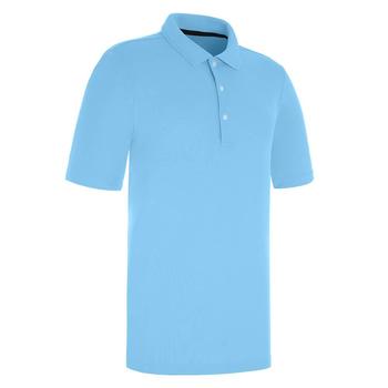 ProQuip Pro-Tech Solid Golf Polo Shirt - Azure Blue - main image