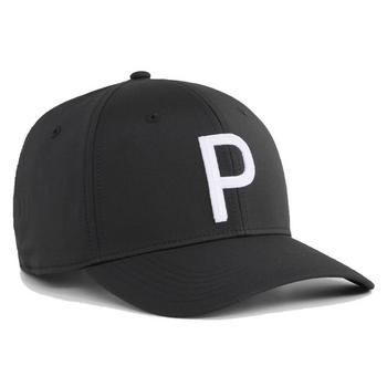 Puma Heritage P Tech Golf Cap - Puma Black - main image