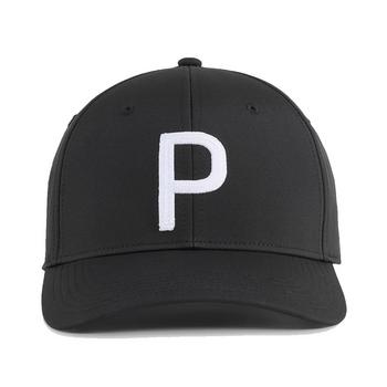 Puma Heritage P Tech Golf Cap - Puma Black - main image