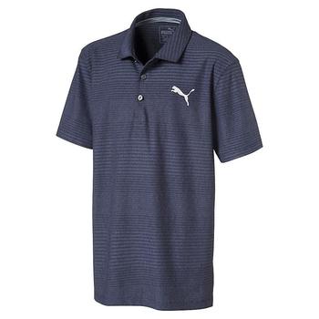 Puma Junior Pounce Aston Golf Polo Shirt - Peacoat - main image