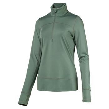 Puma 1/4 Zip Ladies Popover - Laurel Wreath - main image