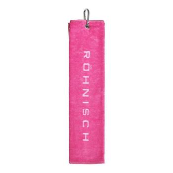 Rohnisch Women's Tri-Fold Golf Towel Pink