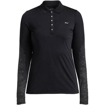 Rohnisch Dew Women's Golfing Polo Shirt - Black - main image