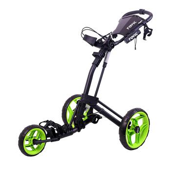 Clicgear Rovic RV2L Golf Trolley - Charcoal/Lime
