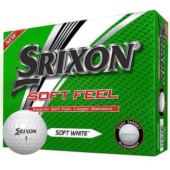 Srixon Soft Feel Golf Balls 2018 - White Main