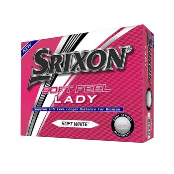 Srixon Ladies Soft Feel Golf Balls 2018 - White Main