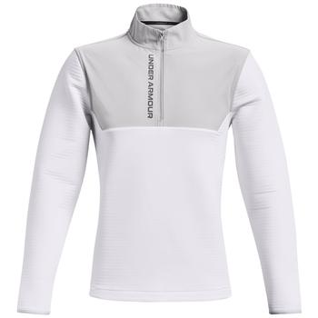 Under Armour Storm Daytona Half Zip Golf Top Mens X Large White - main image