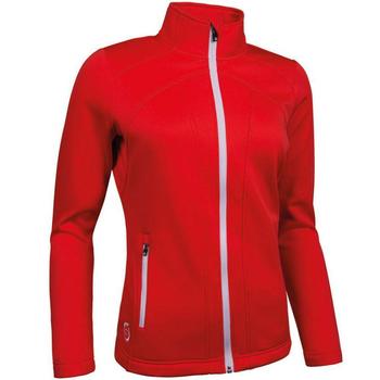 Sunderland Nova Ladies Fleece Jacket - Fire Red/White - main image
