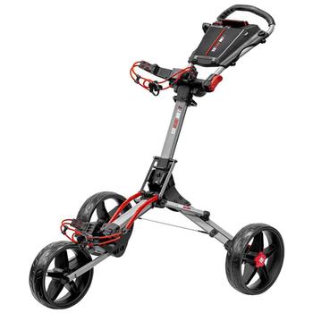 Longridge Ezeglide Bolt 2 Golf Push Trolley - Grey/Red - main image