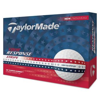 TaylorMade Tour Response Stripe Golf Balls - USA - main image