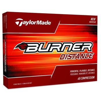 TaylorMade Burner Distance 2018 Golf Ball White Main