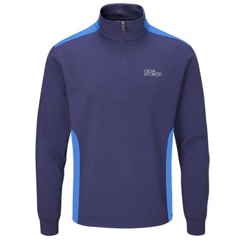 Oscar Jacobson Thornton Golf Sweater - Navy - main image