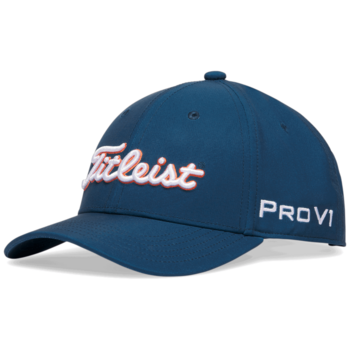 Titleist Junior Tour Performance Golf Cap Monterey/White/Flame - main image
