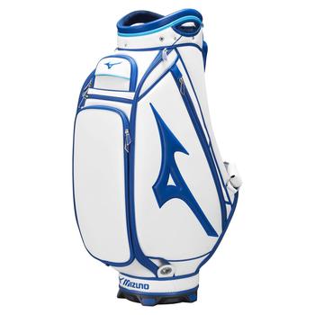 Mizuno Tour Golf Staff Bag - White/Blue - main image