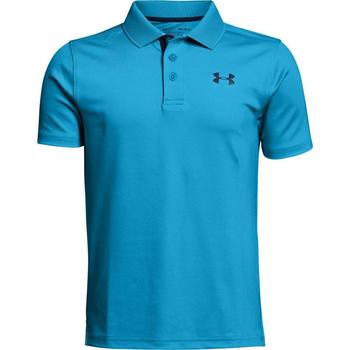 Under_Armour_Boys_Performance_Polo_Shirt_Blue - main image