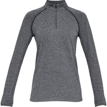 Under Armour Womens Vanish Seamless Quarter Zip - Black - main image