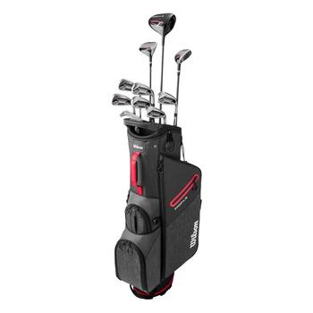 Wilson Profile 11 Piece Left Hand Golf Package Set - Steel with Stand Bag - main image