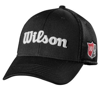 Wilson Staff Tour Logo Mesh Golf Cap Black - 2020 - main image