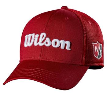 Wilson Staff Tour Logo Mesh Golf Cap Red - 2020 - main image