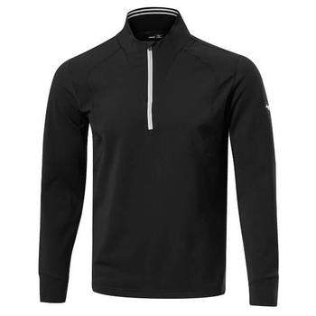 Mizuno Wind Proof 1/4 Zip - Black - main image