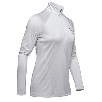 Under Armour Womens UA Tech Twist  Zip - Grey - main image