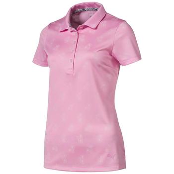 Puma Women's Burst Into Bloom Polo - Pale Pink - main image