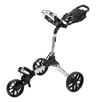 BagBoy Nitron Auto Open Push Trolley - White/Black