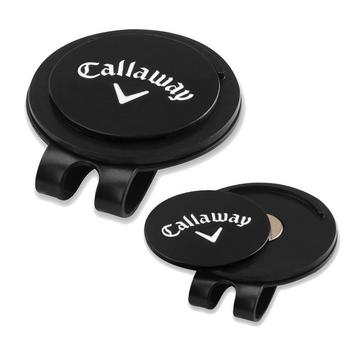 Callaway/Odyssey Hat Clip/Ball Marker - Black - main image