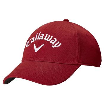 Callaway Side Crested Golf Structured Cap - Red