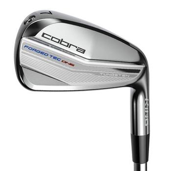 Cobra King Forged Tec One Length Golf Irons - Steel - main image