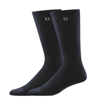 FootJoy ProDry Crew Golf Socks 2-Pair Pack - Navy - main image