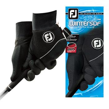 FootJoy Wintersof Men's Golf Gloves Pair - Black - main image