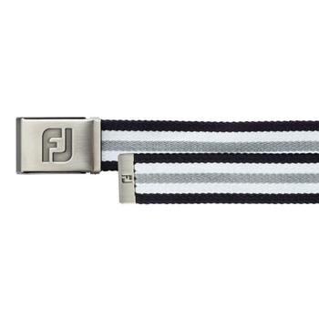 FootJoy Canvas Belt - Black/white/grey - main image