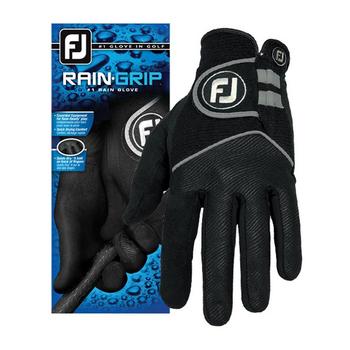 FootJoy RainGrip Men's Golf Gloves - Black - main image