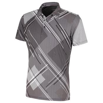 Galvin Green Mitchell Ventil8 Plus Golf Polo Shirt - Black - main image