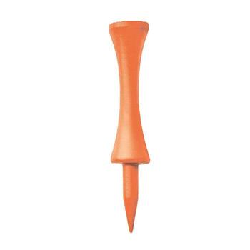 Longridge Pro Plastic Step Golf Tees - Orange 50mm (1000) - main image