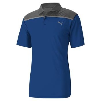 Puma Rotation Bonded Colourblock Golf Polo Shirt