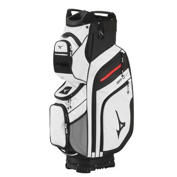 Mizuno BR-D4C Golf Cart Bag - White/Black - main image